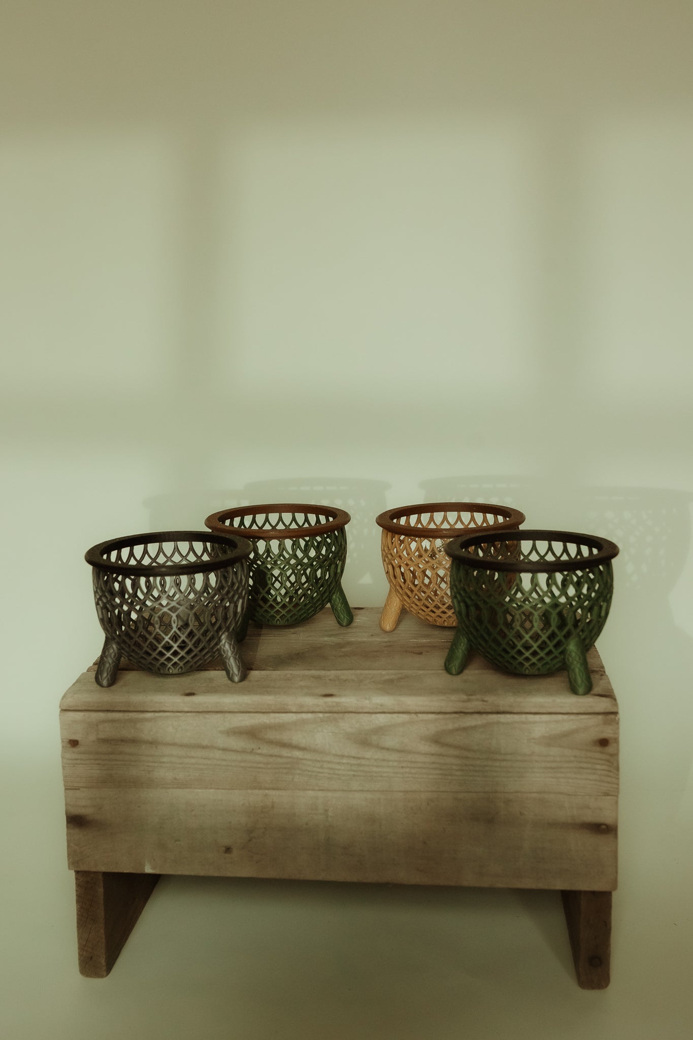 Premium Air - Flow Orchid Pot – Neofinetia / Vanda Style (Lattice Design)