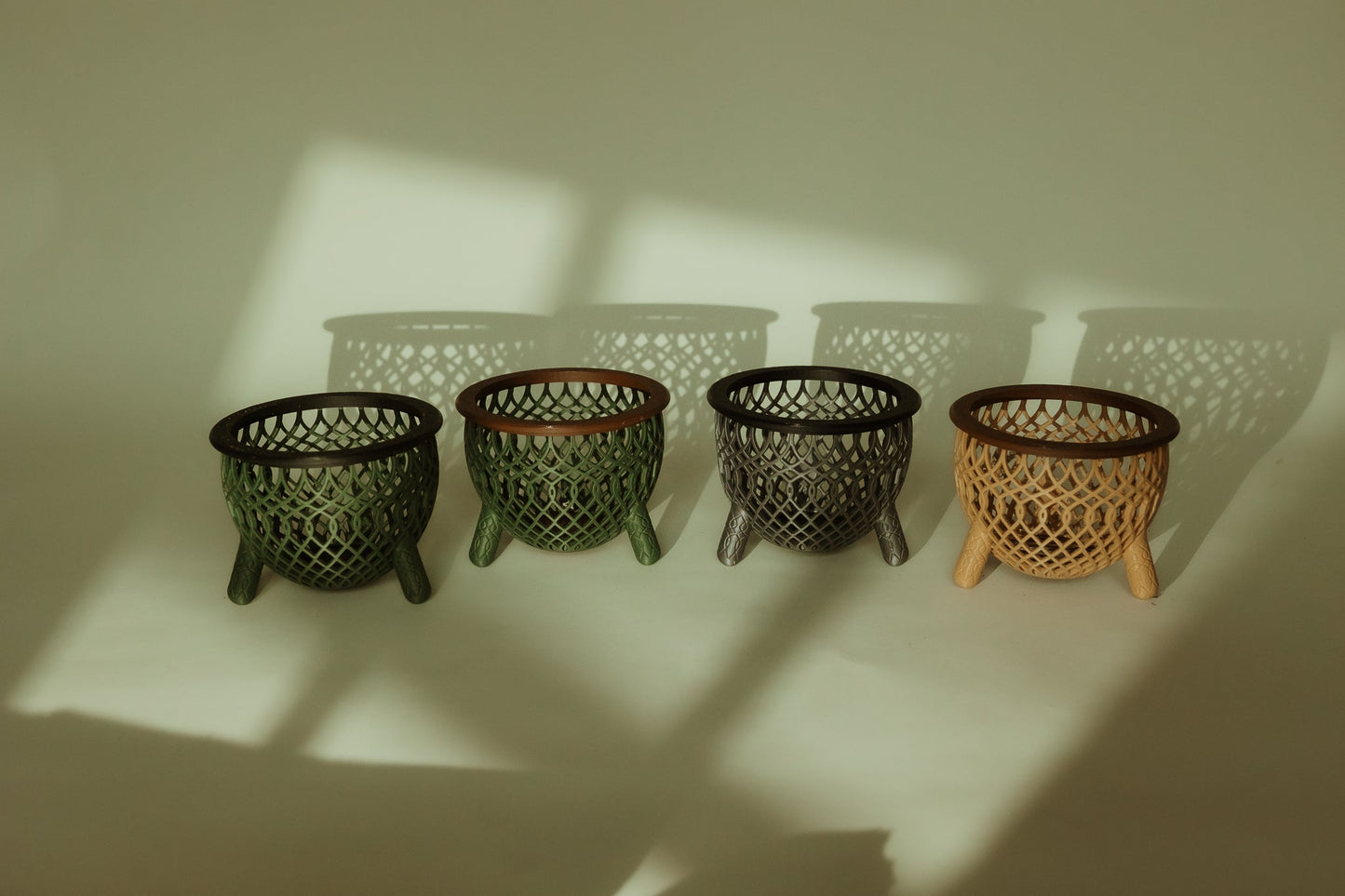 Premium Air - Flow Orchid Pot – Neofinetia / Vanda Style (Lattice Design)