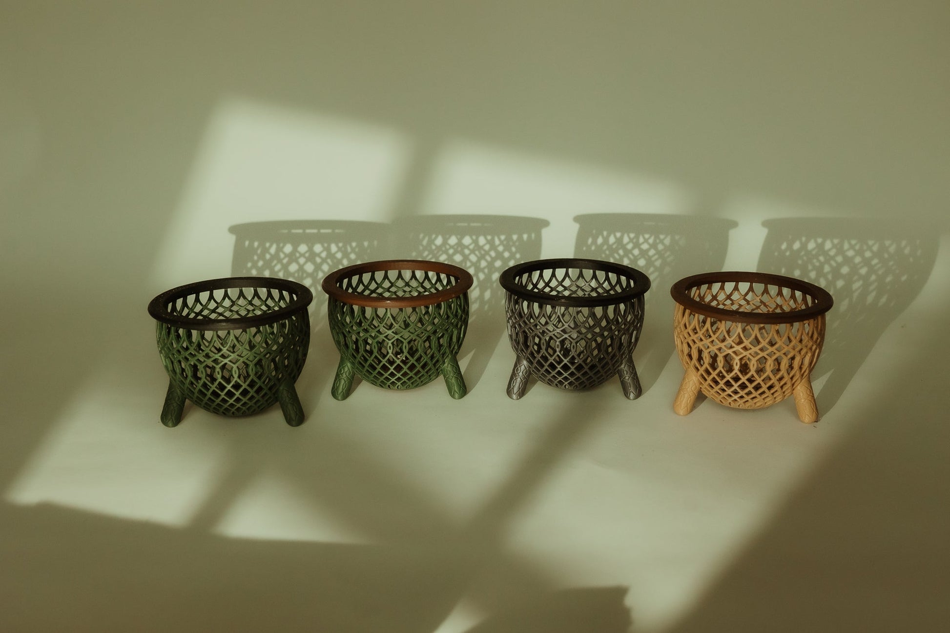 Premium Air - Flow Orchid Pot – Neofinetia / Vanda Style (Lattice Design)